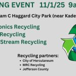 Recycling Event | Nov. 1