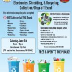 Electronics, Shredding, & Recycling Collection/Drop-off Event